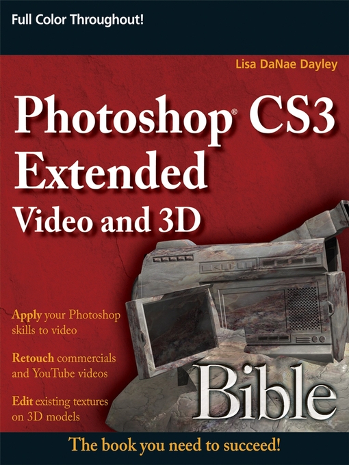 Cover image for Photoshop Extended Video and 3D Bible